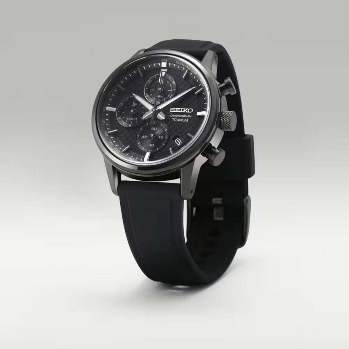 Seiko Essentials SSB393P1 mens timepiece styled upright on a plain background