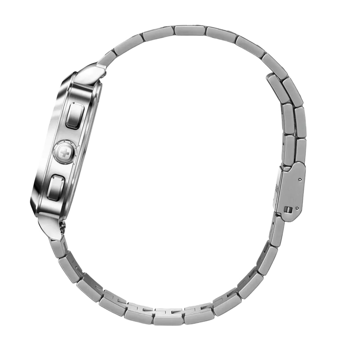 Orologio da uomo Wenger Vintage Sport Chrono con quadrante nero e bracciale in acciaio inox 01.1933.109