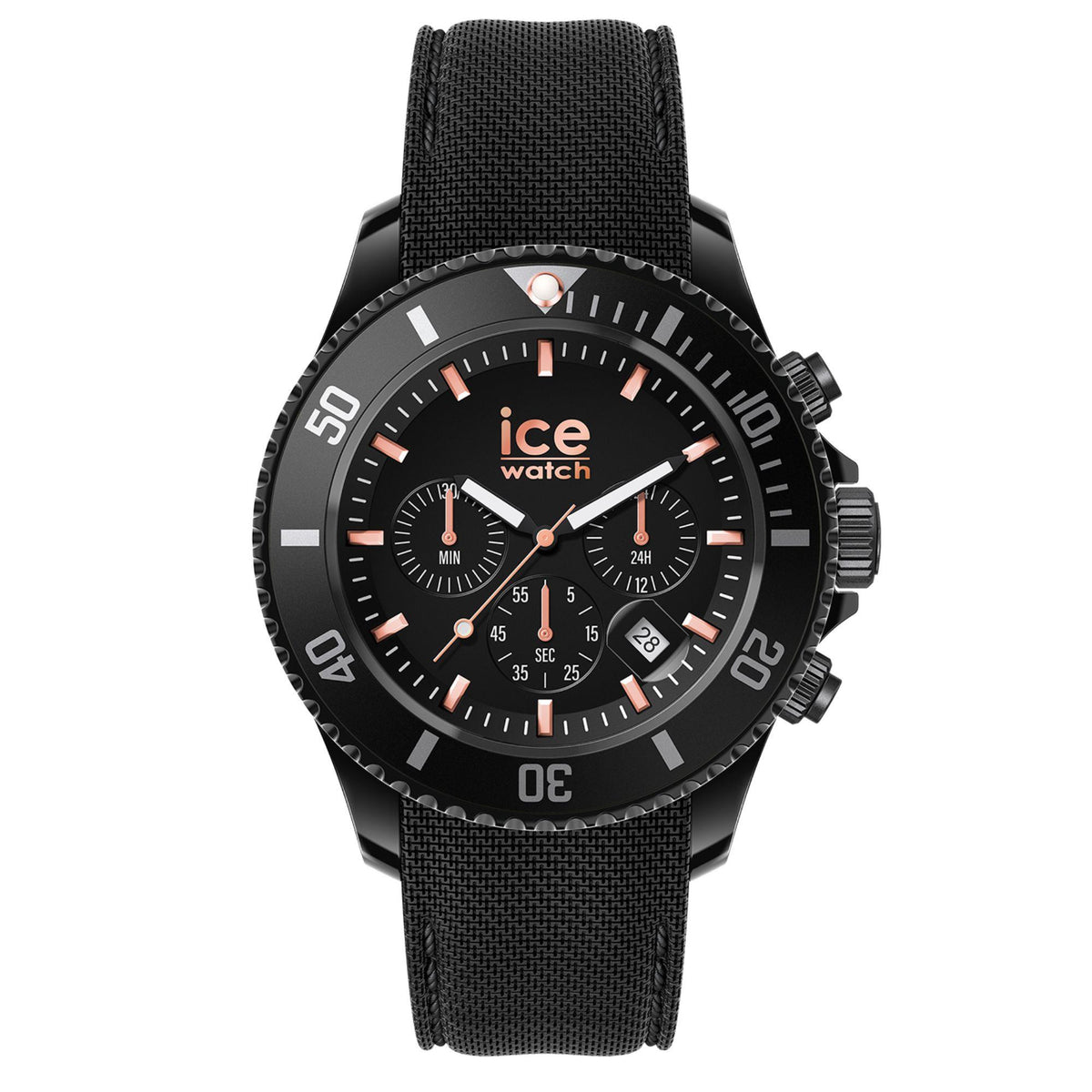 ICE Chrono 44mm 020620 black dial front view