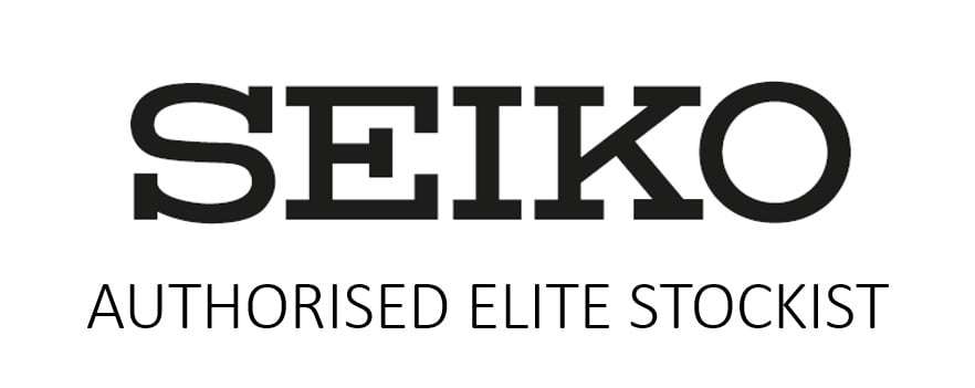 SEIKO authorised elite stockist sign.