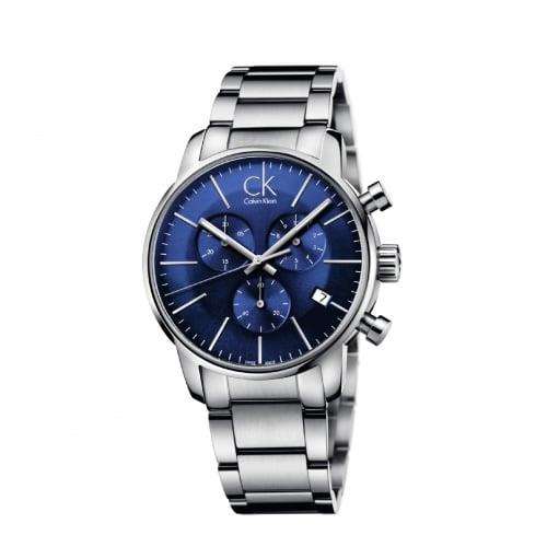 Calvin Klein City Blue Dial Men's Chronograph K2G2714N - WatchNation