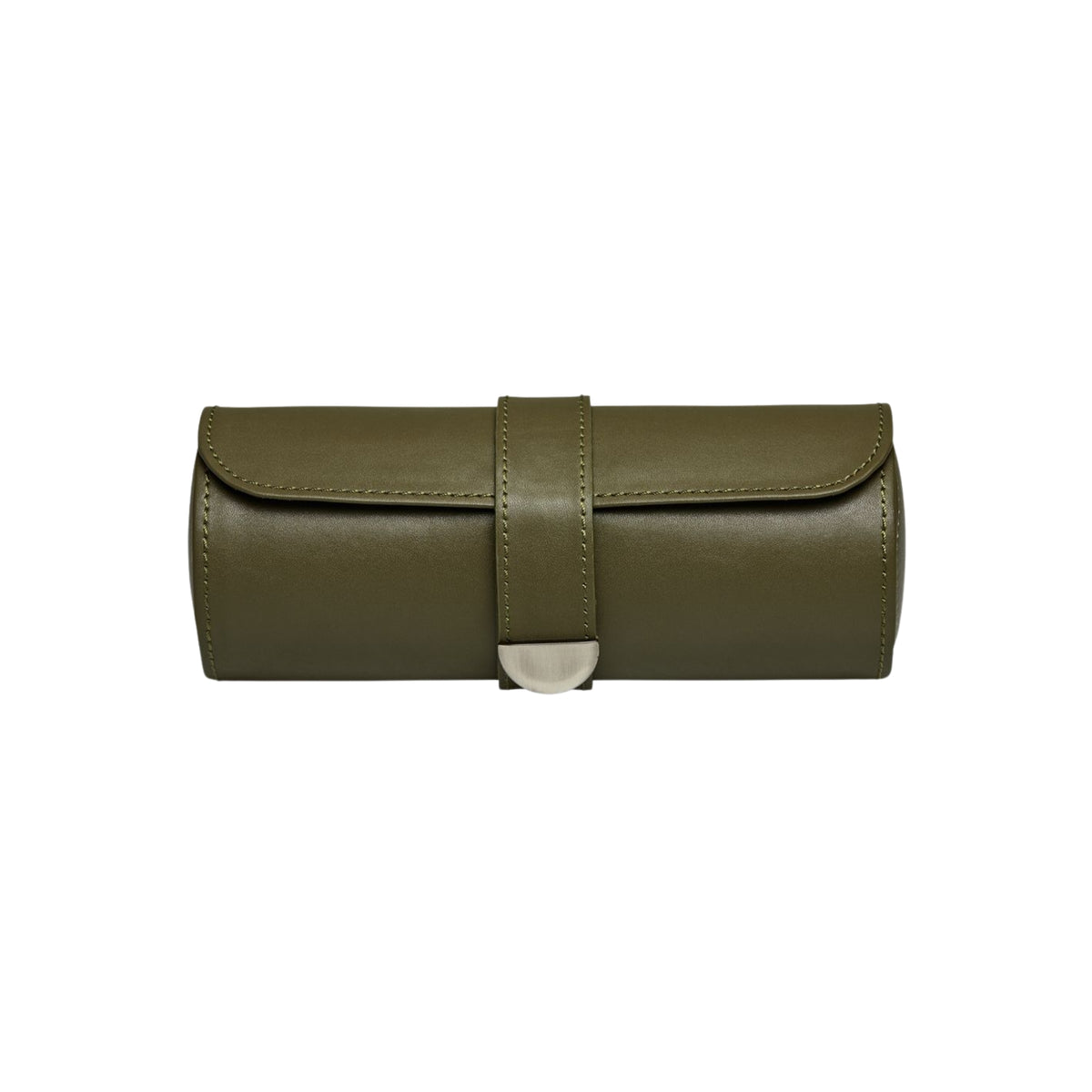 WOLF Earth 190th Anniversary Collection Single Olive Triple Watch Roll 190641