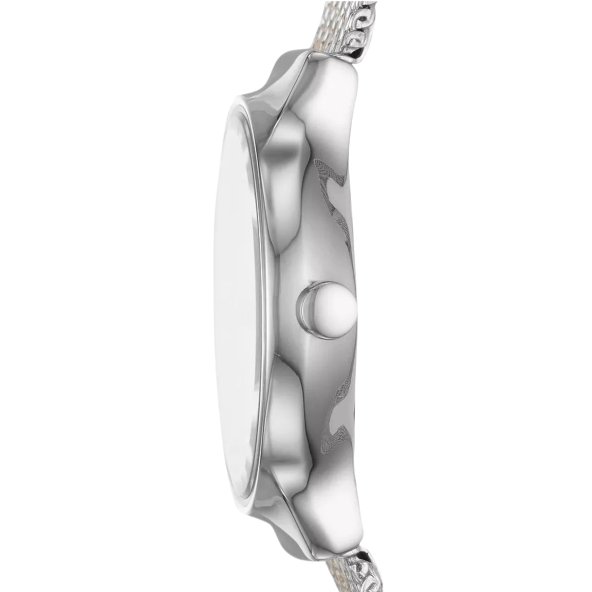 Slim Profile View of Skagen Freja Lille SKW2699 Watch Case and Crown