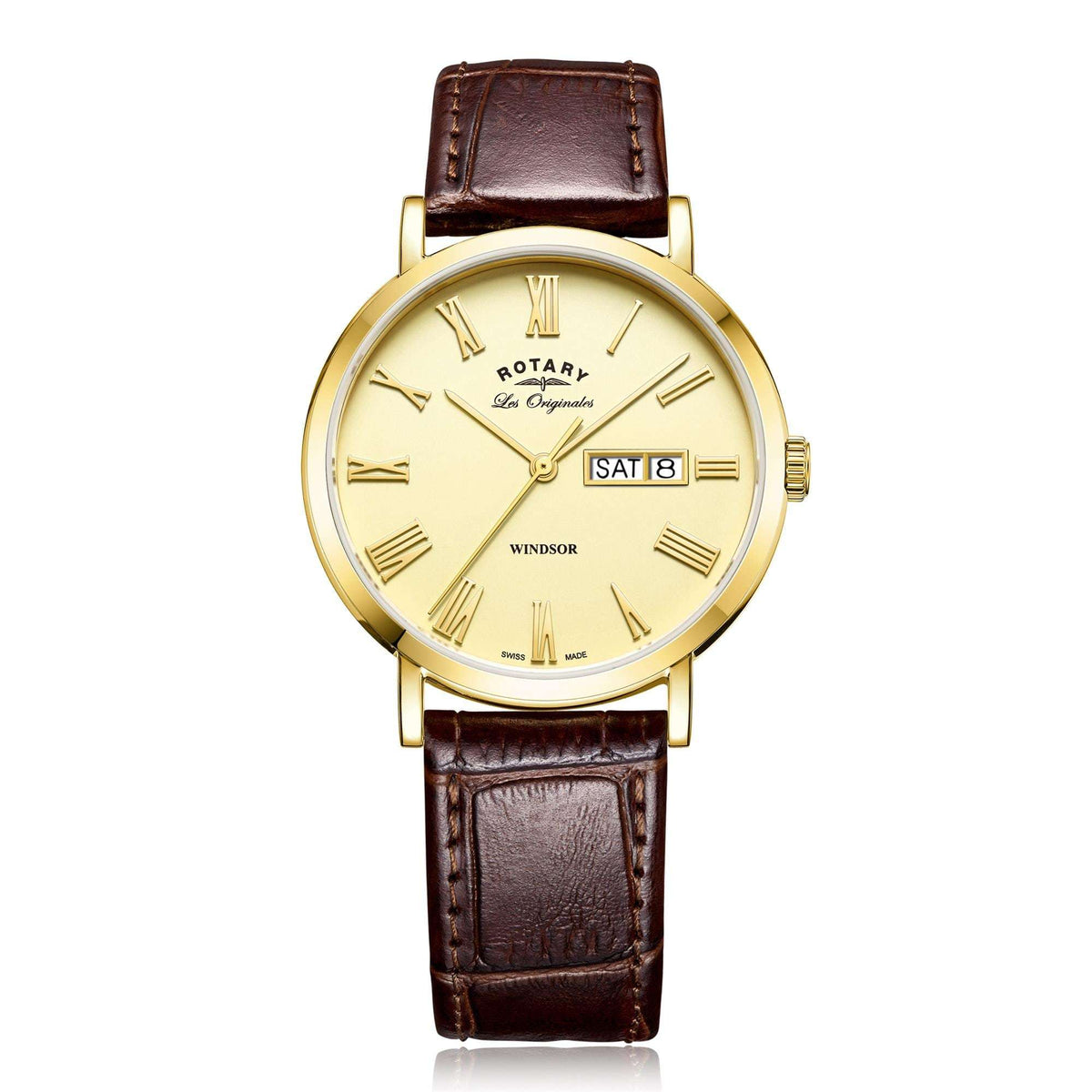 Rotary Windsor Gold Men’s Dress Watch - WatchNation