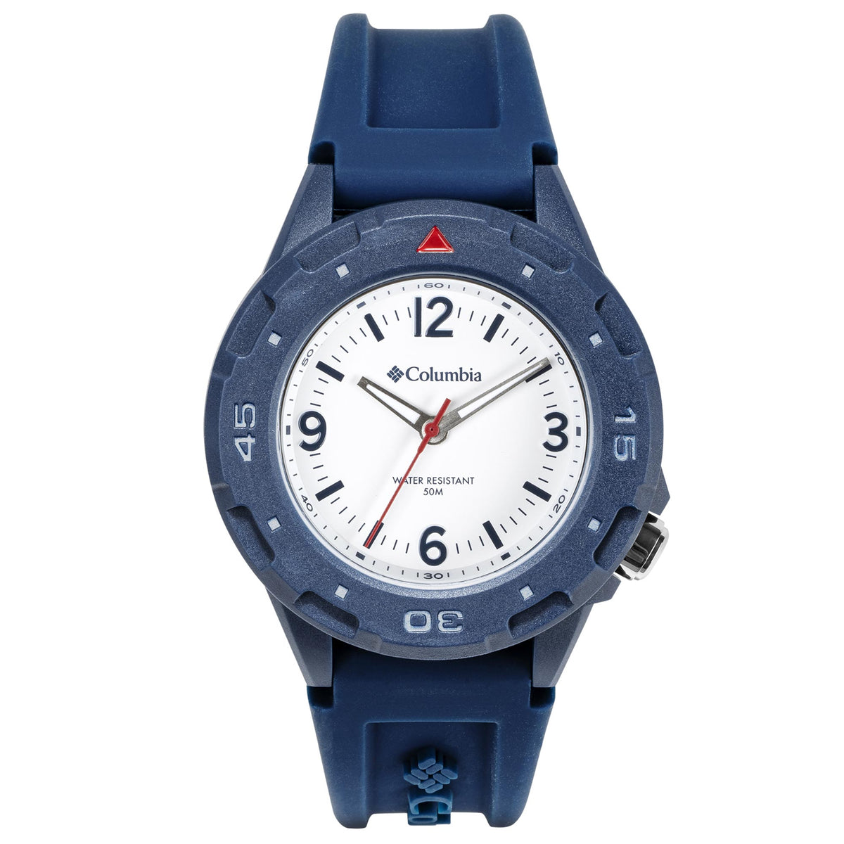 Columbia Exclusive Trailhead Quartz White Dial Silicone Strap Watch CSS13-003