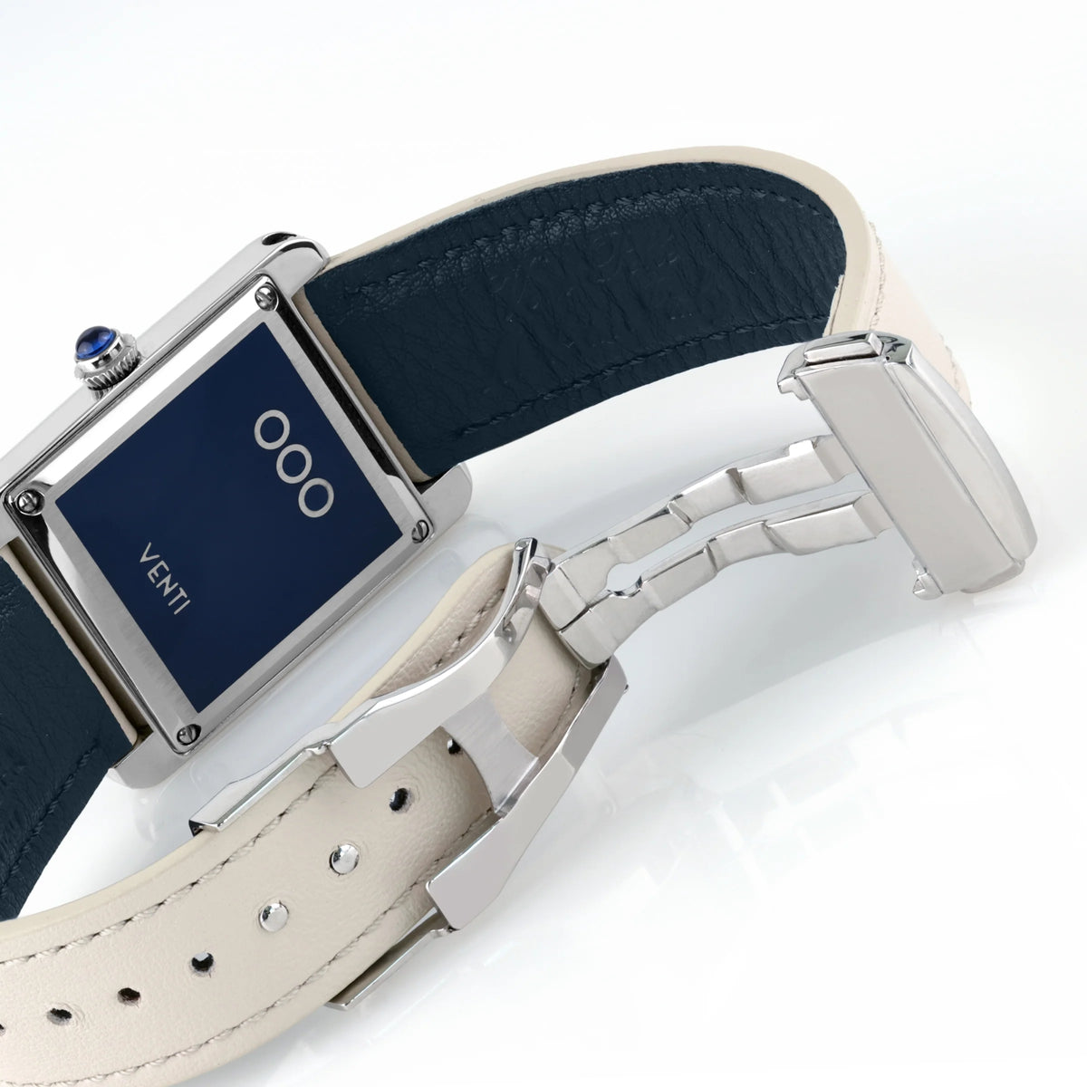 Out of Order Forma Venti Jump-Hour 30.5mm White Dial Leather Automatic Watch F20WG1C.316