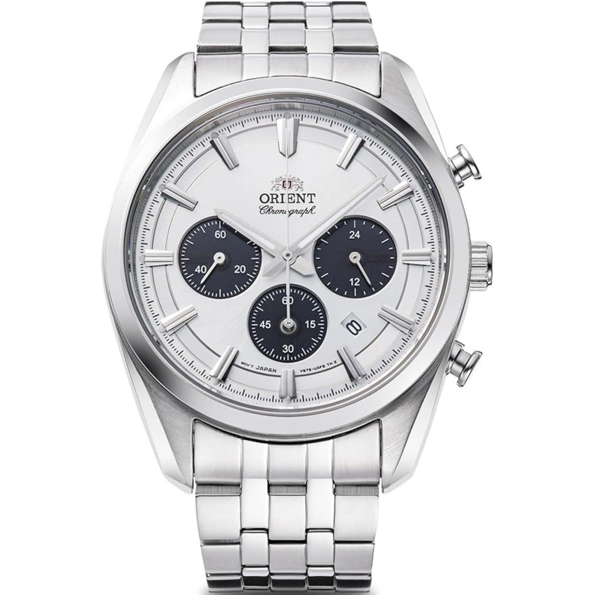 Orient Contemporary Stretto Solar Chronograph Mens Watch RA-TX0305S10B