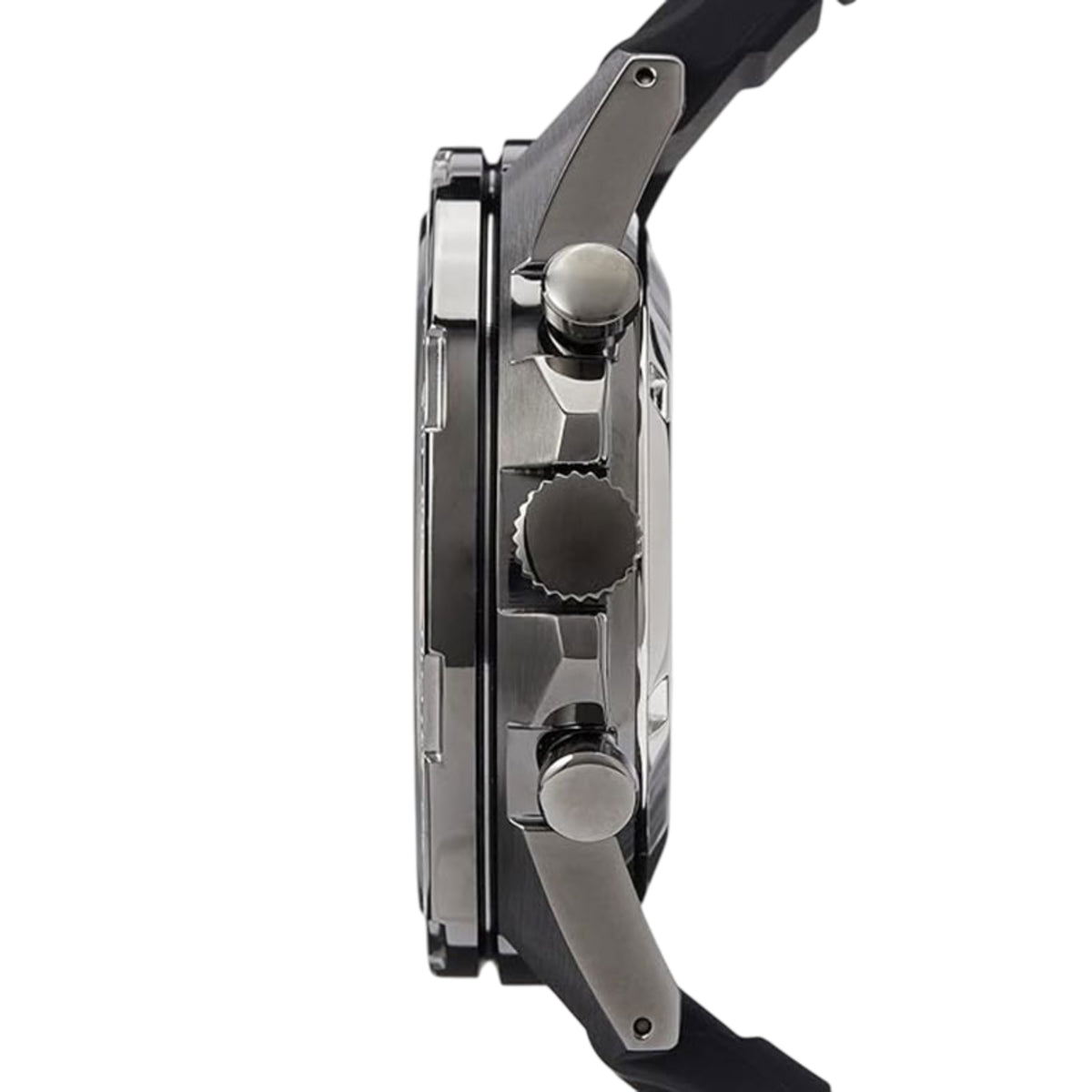 Seiko Essentials SSB349P1 case profile side view