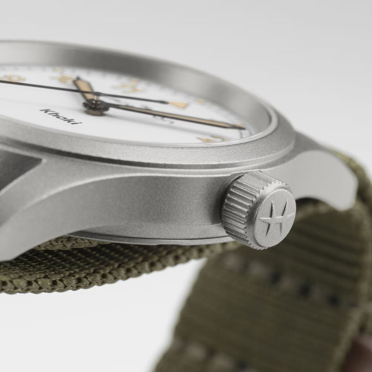 Hamilton Khaki Field H69301910 stainless steel case side profile