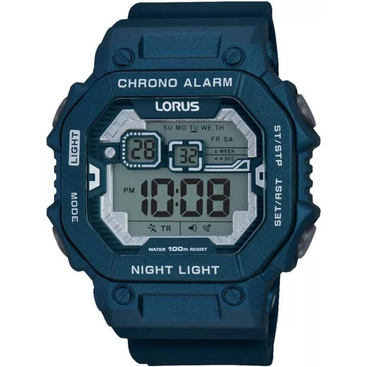 Lorus Sports LCD Dial Men's Chronograph R2399KX9 - WatchNation