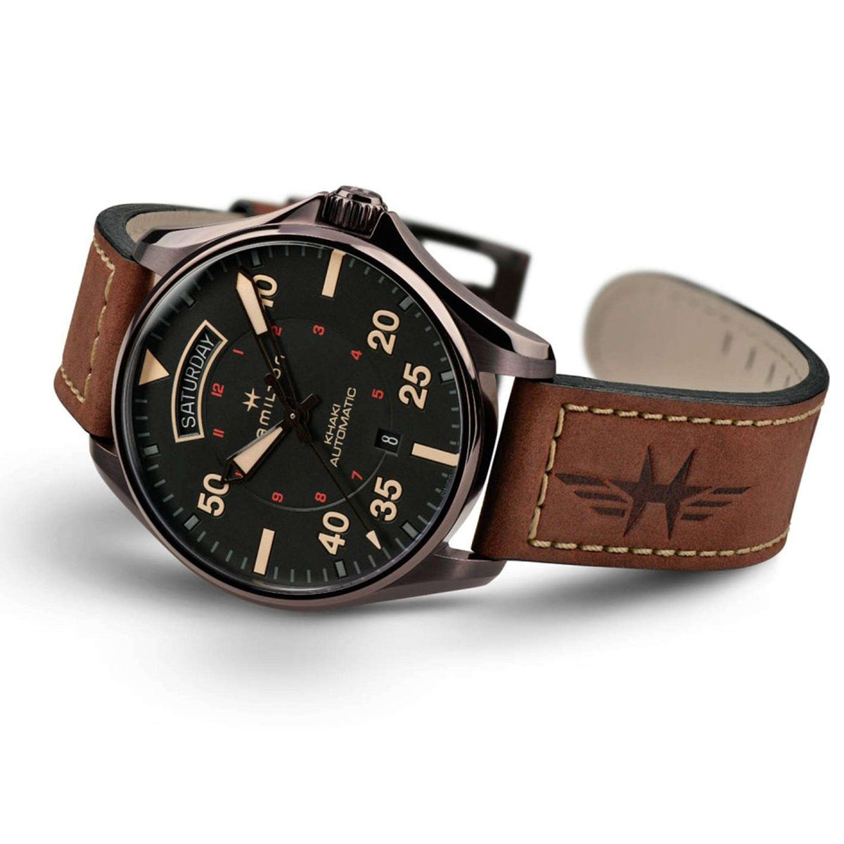 Hamilton Khaki Pilot Aviation Automatic Mens Watch H64605531 42mm