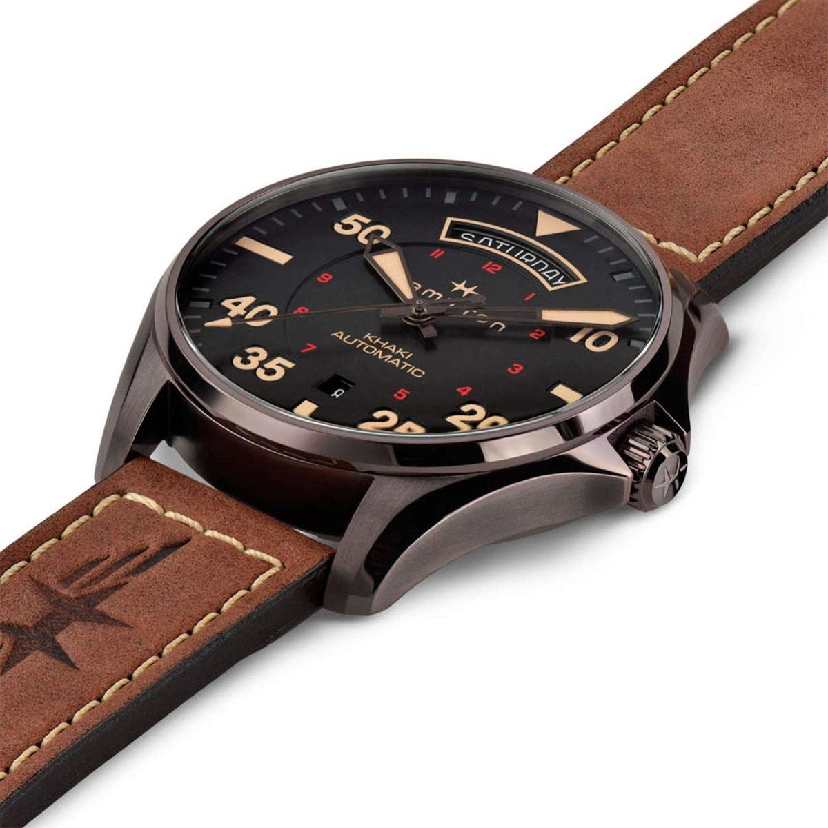 Hamilton Khaki Pilot Aviation Automatic Mens Watch H64605531 42mm