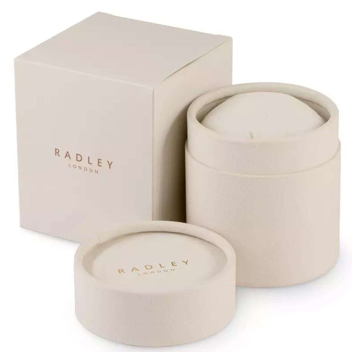 Radley watch gift set with white boxes and two watch display pads
