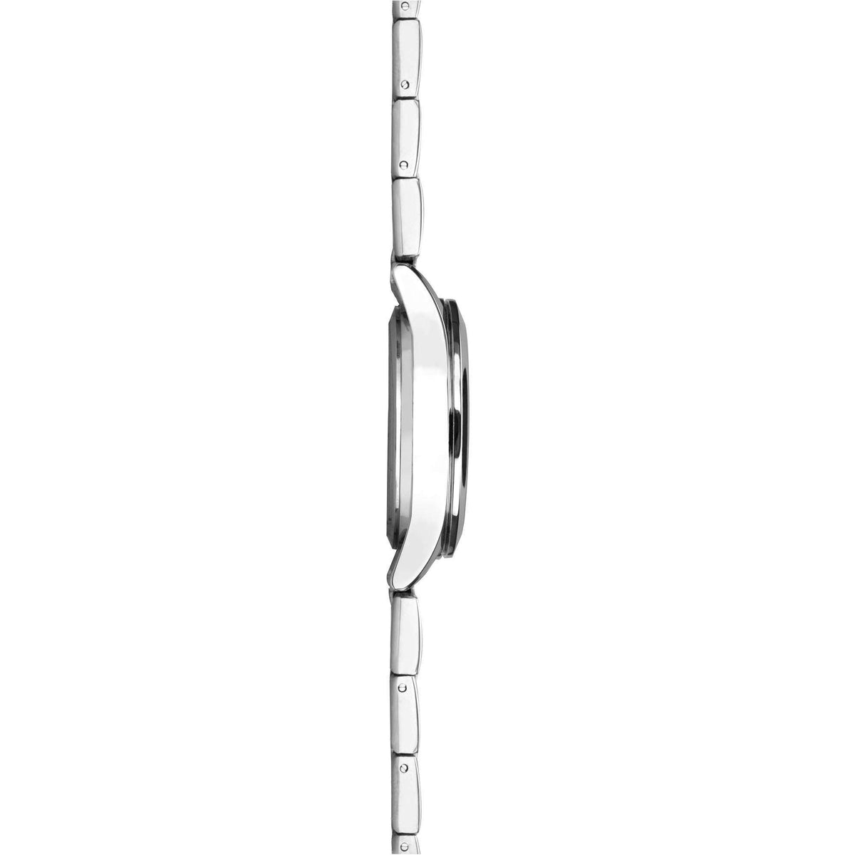 Sekonda stainless steel watch profile with crown and linked bracelet