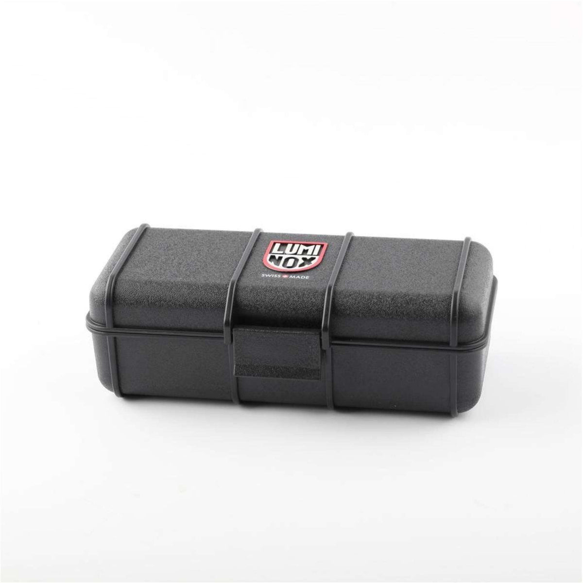 Luminox MIL-SPEC quartz watch storage case with LUMINOX logo