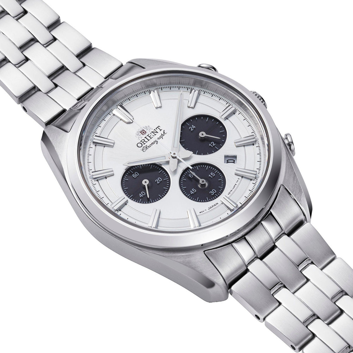 Orient Contemporary Stretto Solar Chronograph Mens Watch RA-TX0305S10B