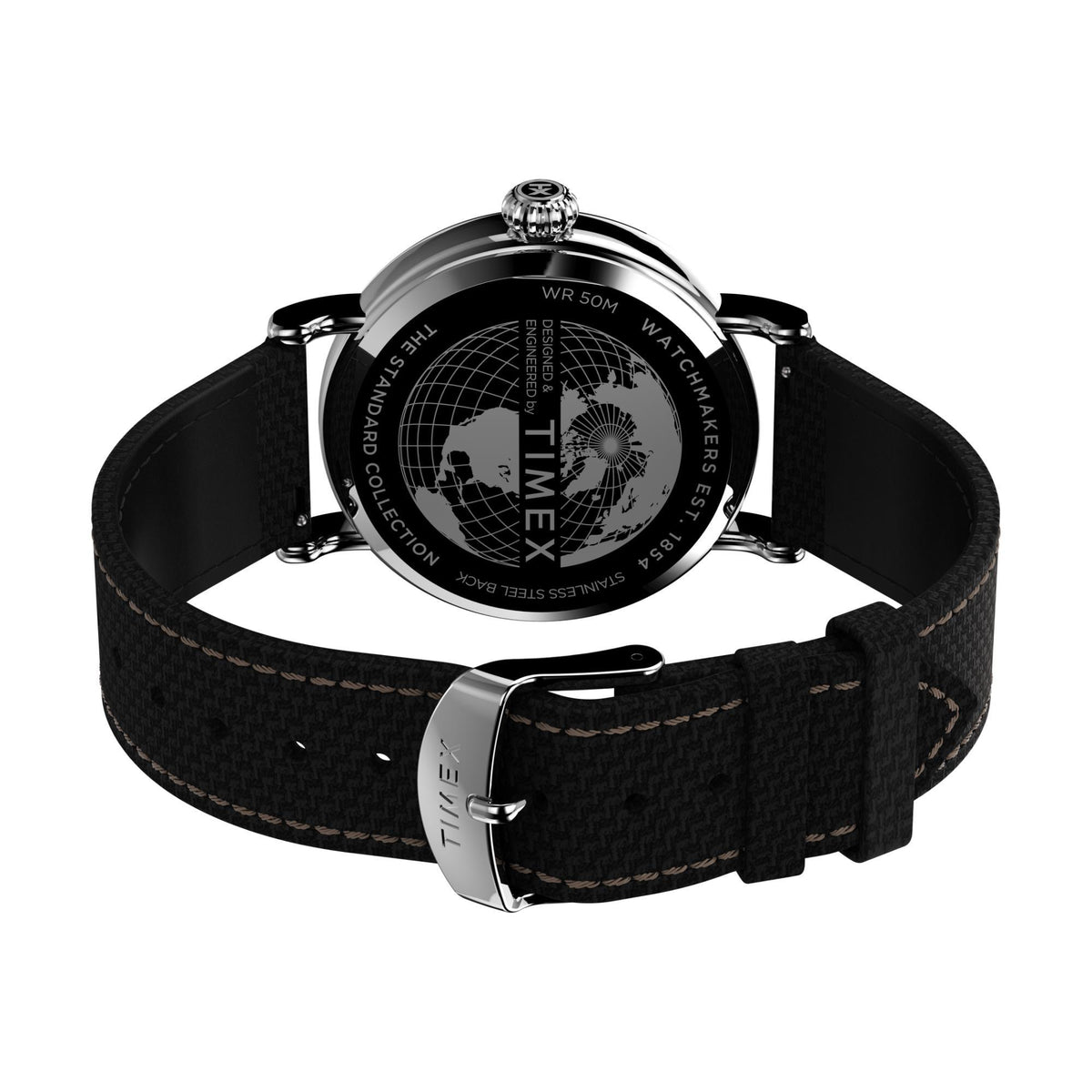 Timex Waterbury Standard Black Dial Men’s Watch TW2V44000