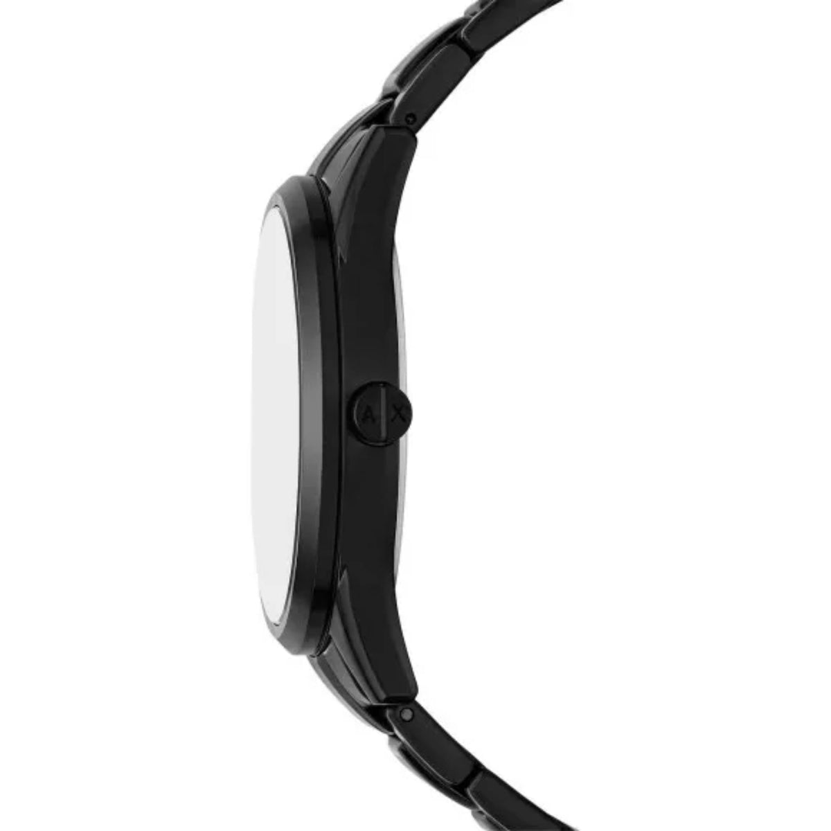 Armani Exchange Dante AX7160SET side profile view showing case thickness