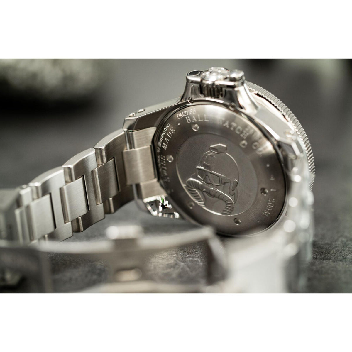 BALL Engineer Hydrocarbon Original Black Dial Stainless Steel Men’s Watch DM2118B-SCJ-BK - WatchNation