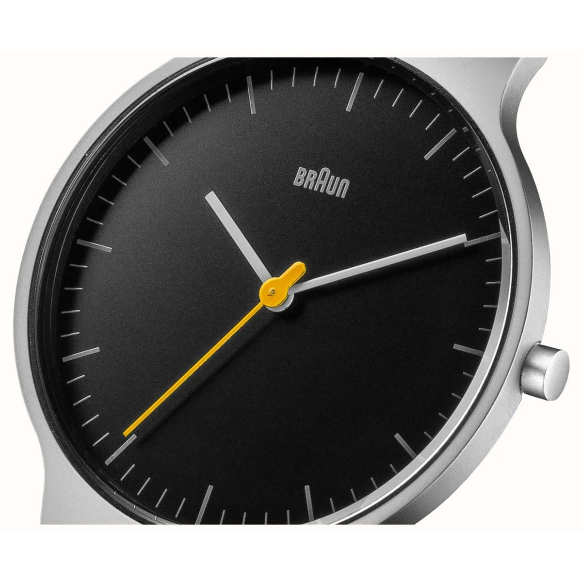 Braun Men’s Classic Black Dial Watch BN0211BKSLMHG