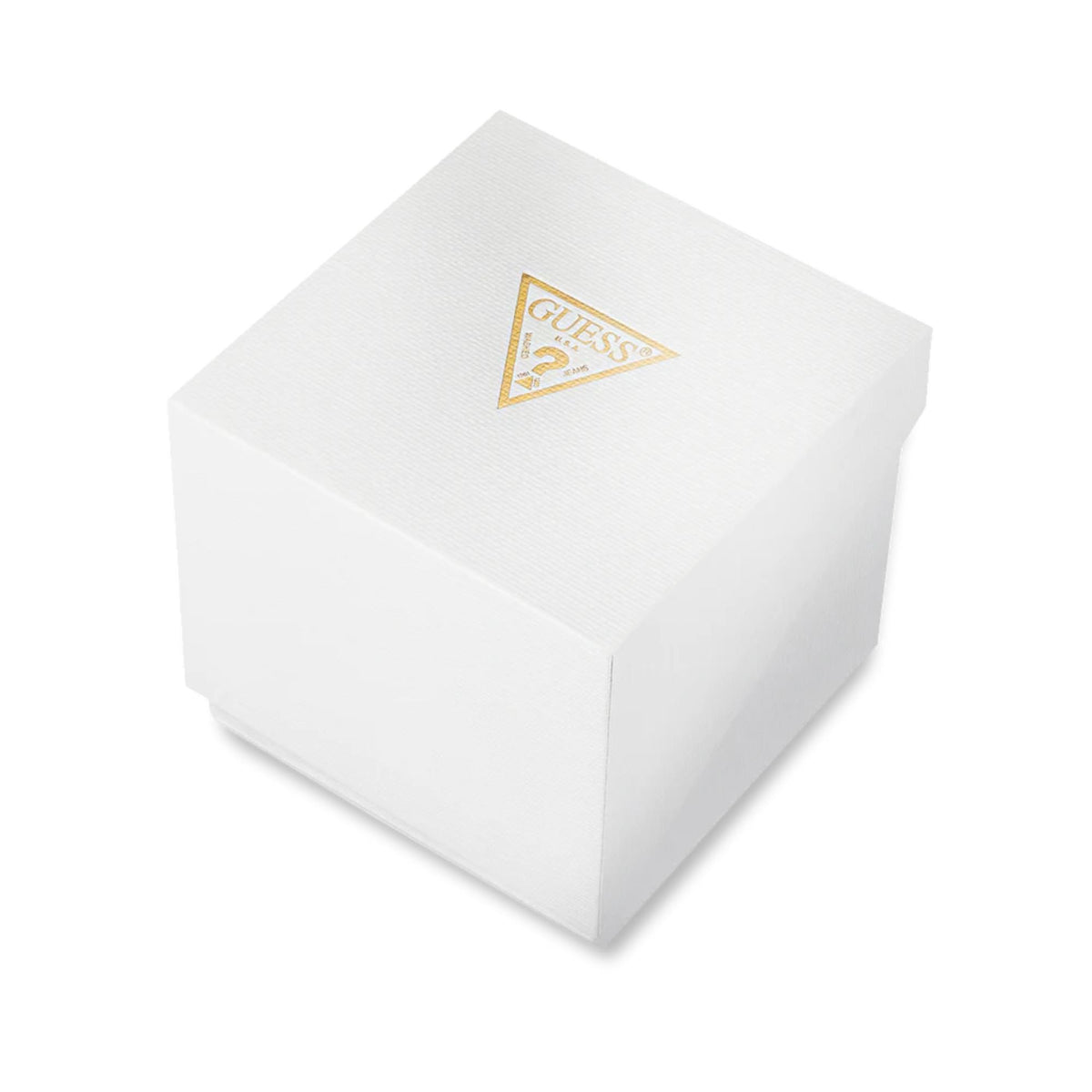 Guess watch gift box with gold logo