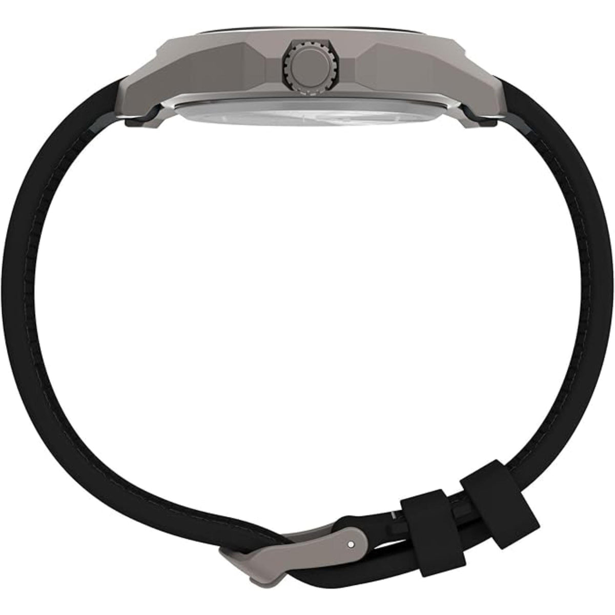 Timex UFC TW2V85700 side profile view showing case thickness and crown