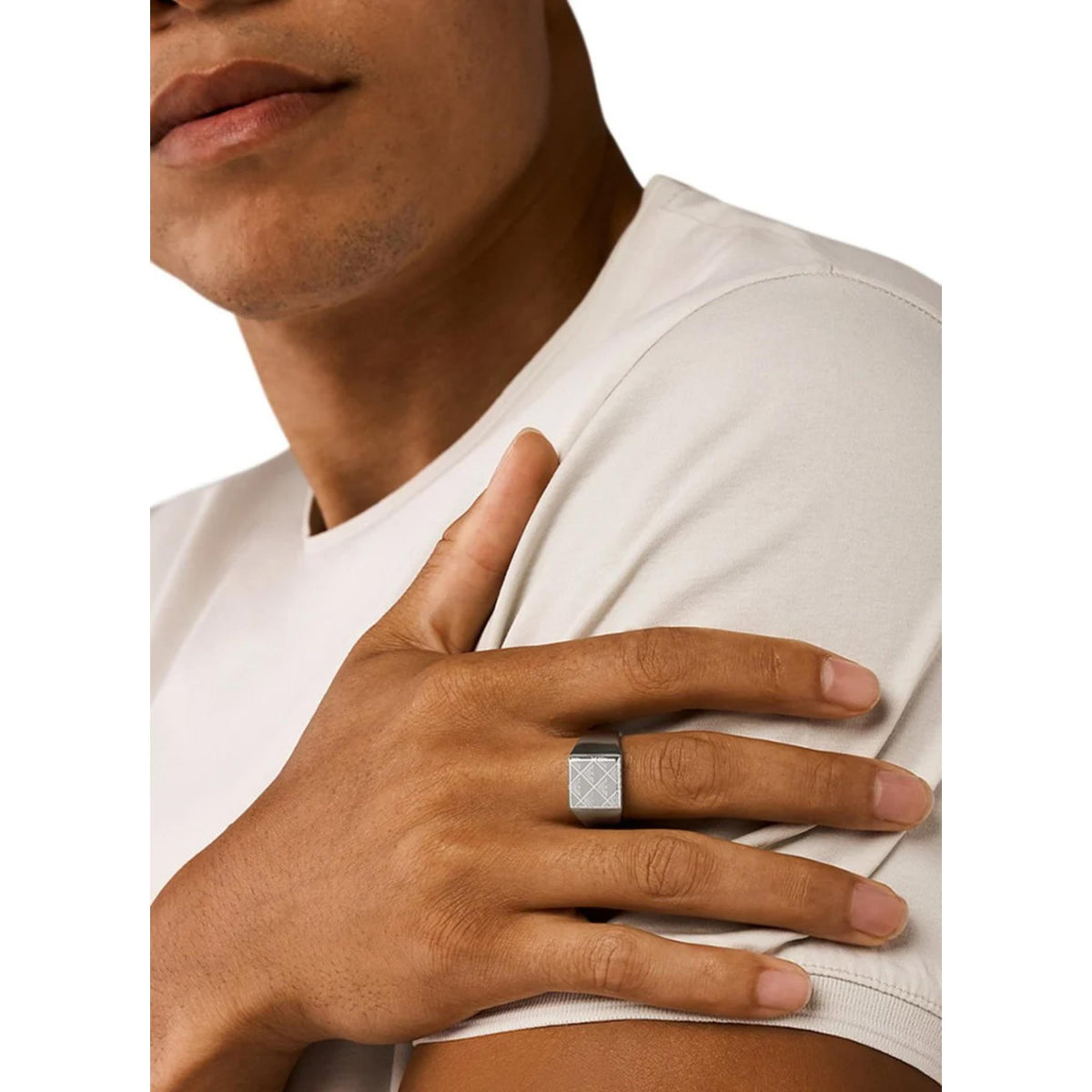 Emporio Armani Eagle Logo Men’s Ring EGS3136040-11