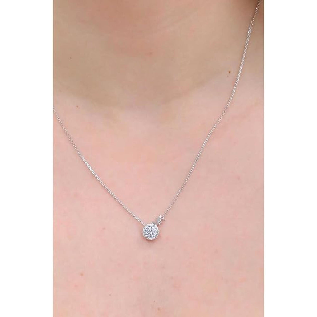 Michael Kors CZ Pendant Women's Necklace MKC1208AN040
