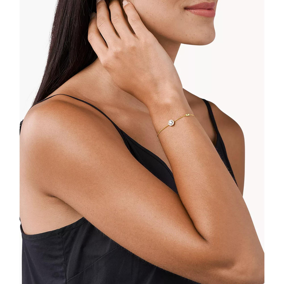 Michael Kors 14k Gold-Plated Ladies Bracelet MKC1206AN710