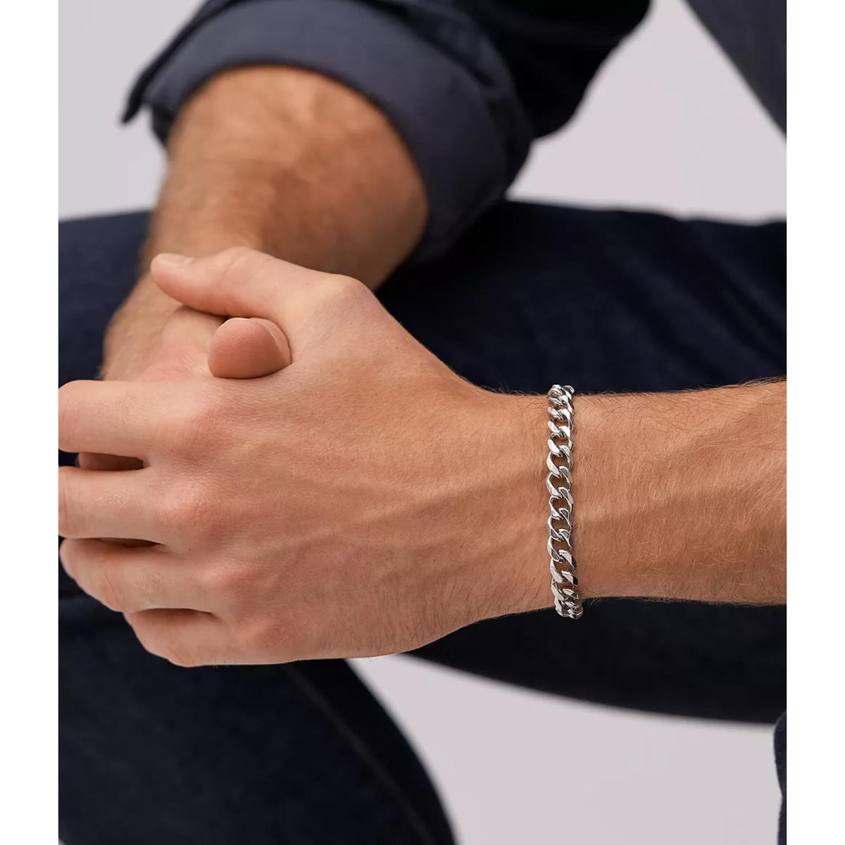 Fossil Unisex Ellis Core Chains Stainless Bracelet JF04615040