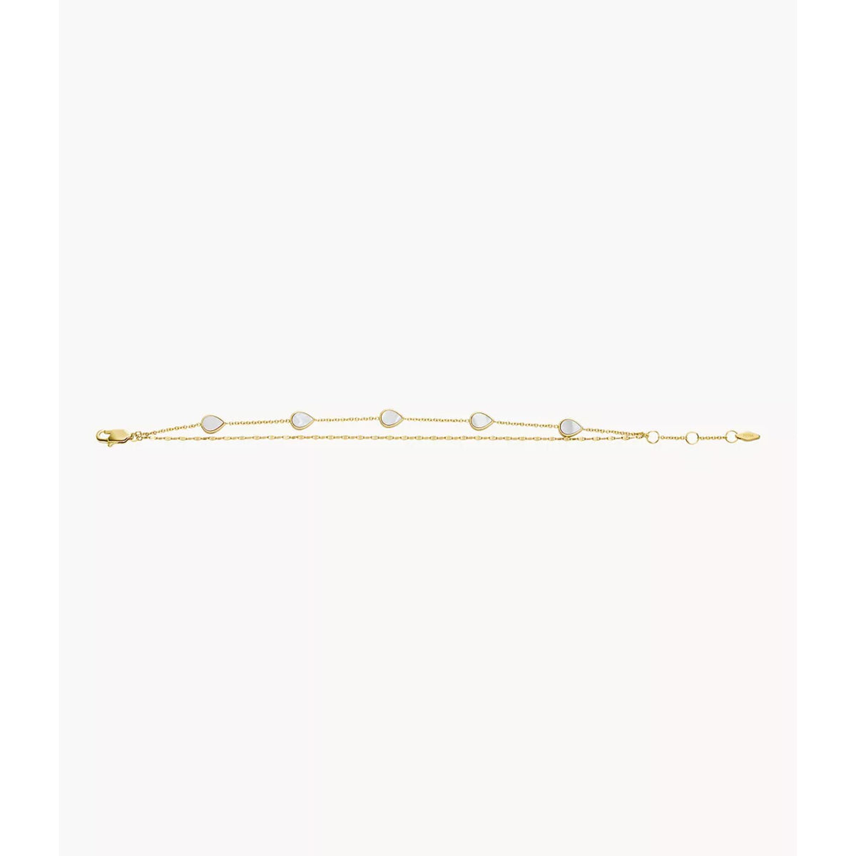 Fossil Mother-of-Pearl Chain Ladies Bracelet JF04317710