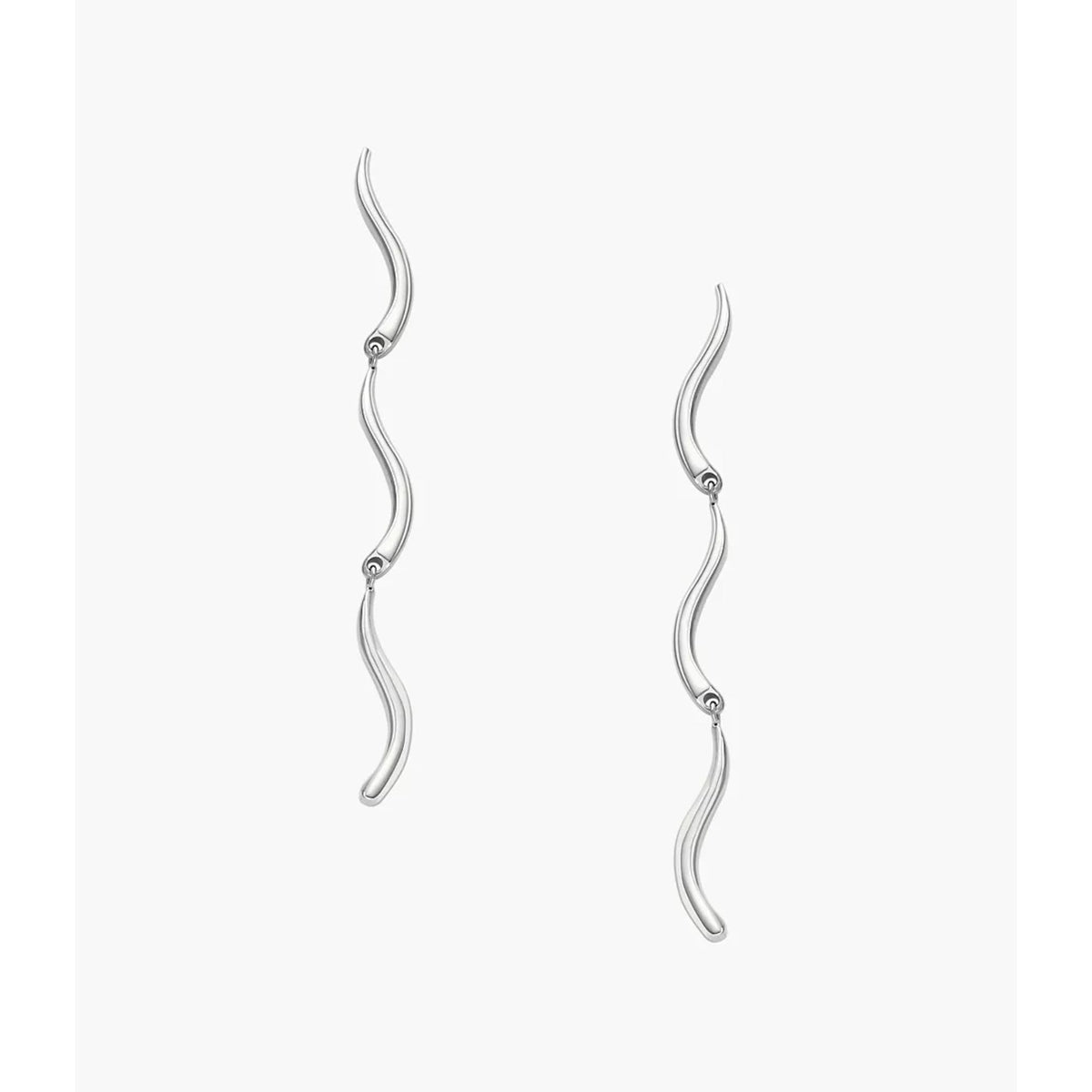Skagen Kariana Waves Long Drop Women's Earrings SKJ1792040