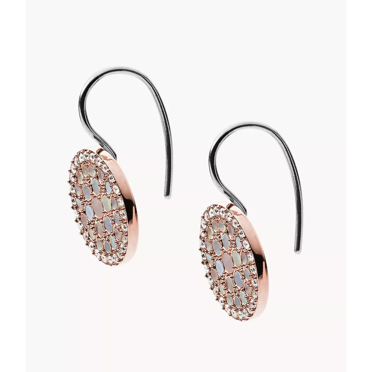 Fossil Disc Drop Women's Earrings JF01737791