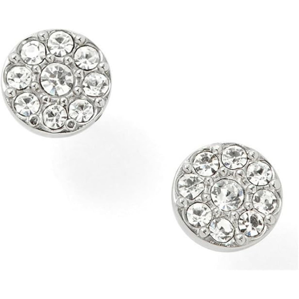 Fossil Sadie Disc Silver Stud Women’s Earrings JF00828040