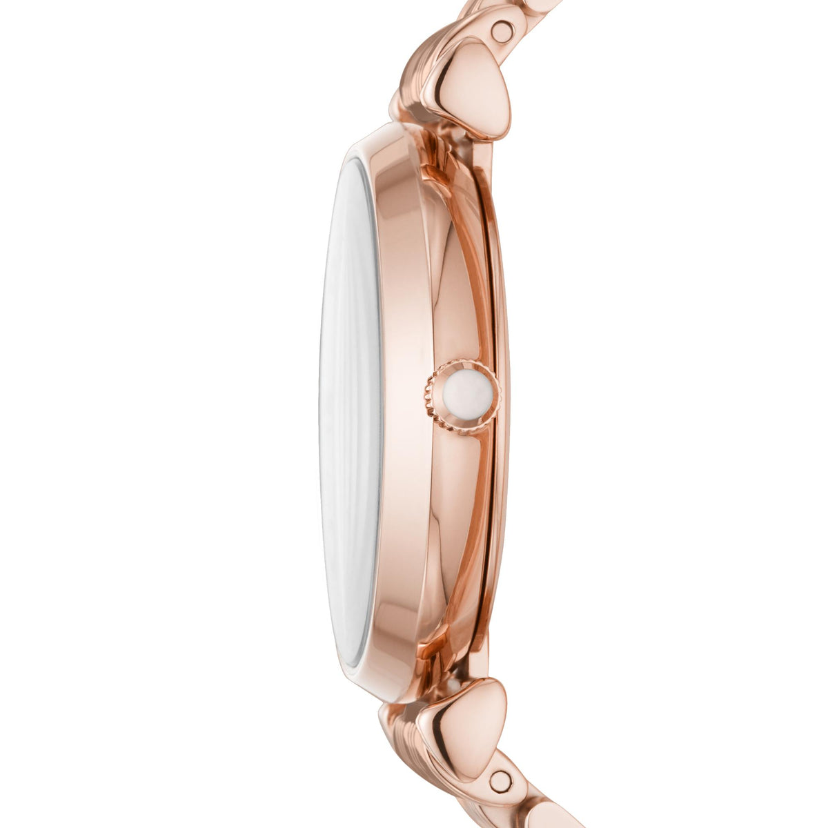 Emporio Armani Two-Hand White Dial Ladies Watch AR11244