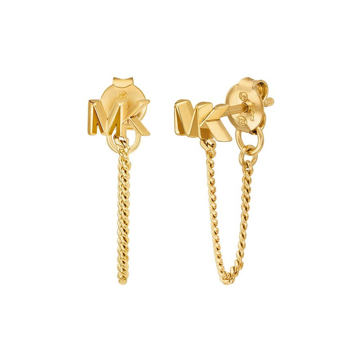 Michael Kors 14K Gold-Plated Ladies Earrings MKC1782710