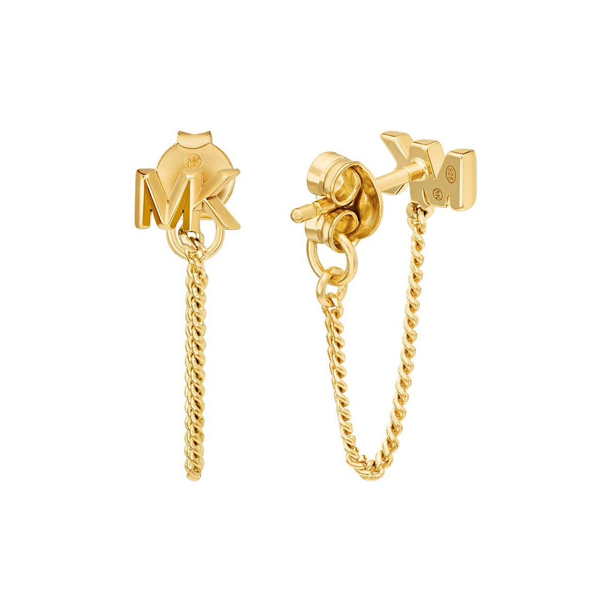 Michael Kors 14K Gold-Plated Ladies Earrings MKC1782710