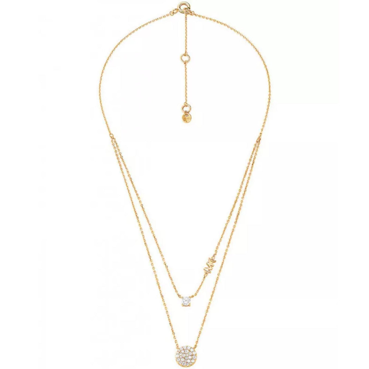 Michael Kors 14K Gold-Plated Ladies Necklace MKC1591AN710