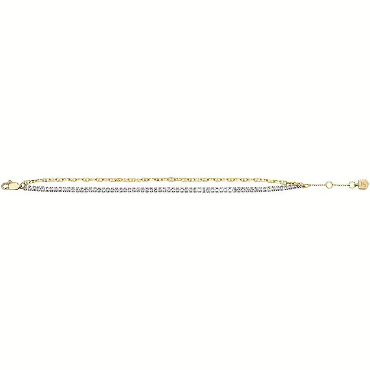Fossil Heritage D-Link Glitz Tennis Ladies Bracelet JA7281998