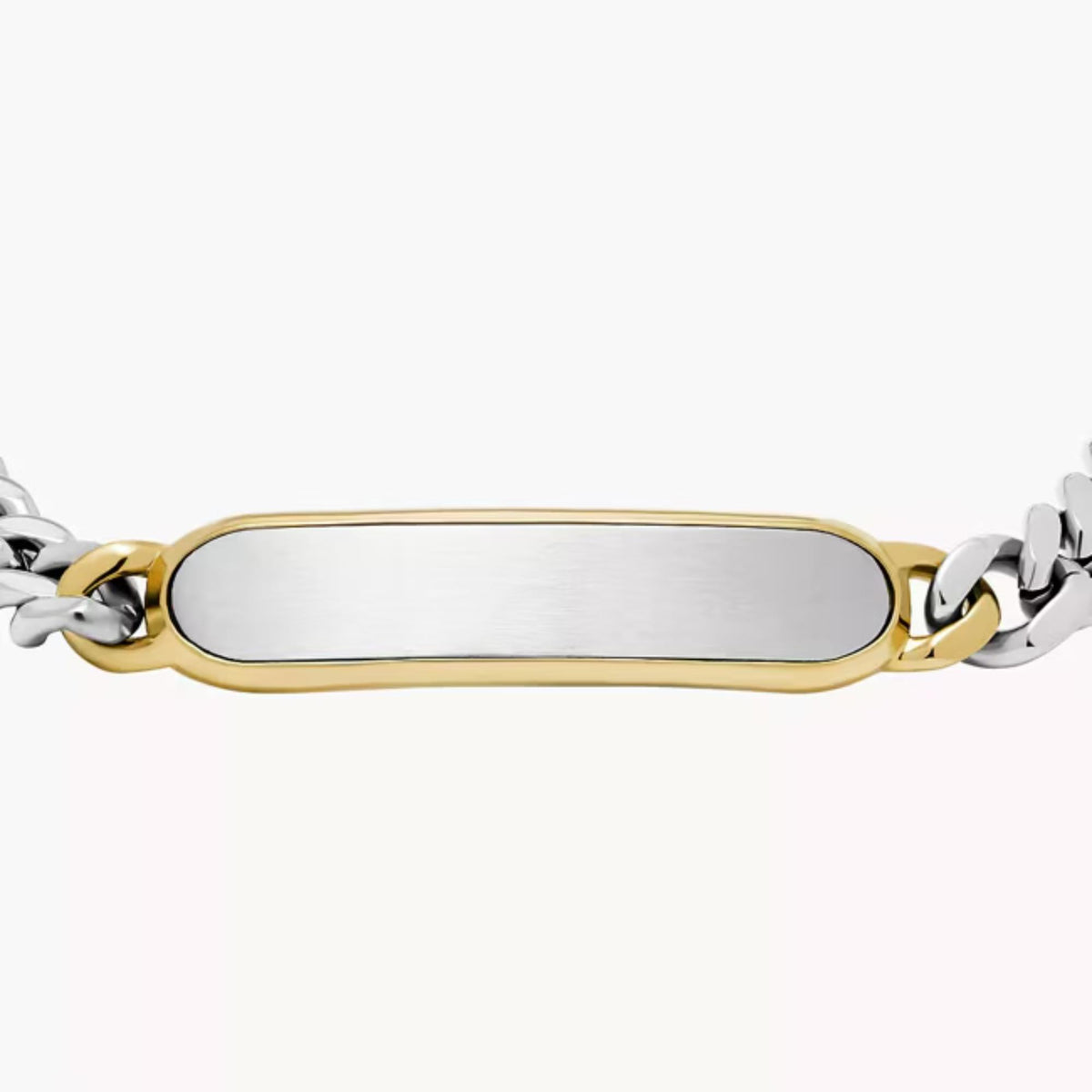 Fossil Drew Stainless Steel ID Men's Bracelet JF04851998