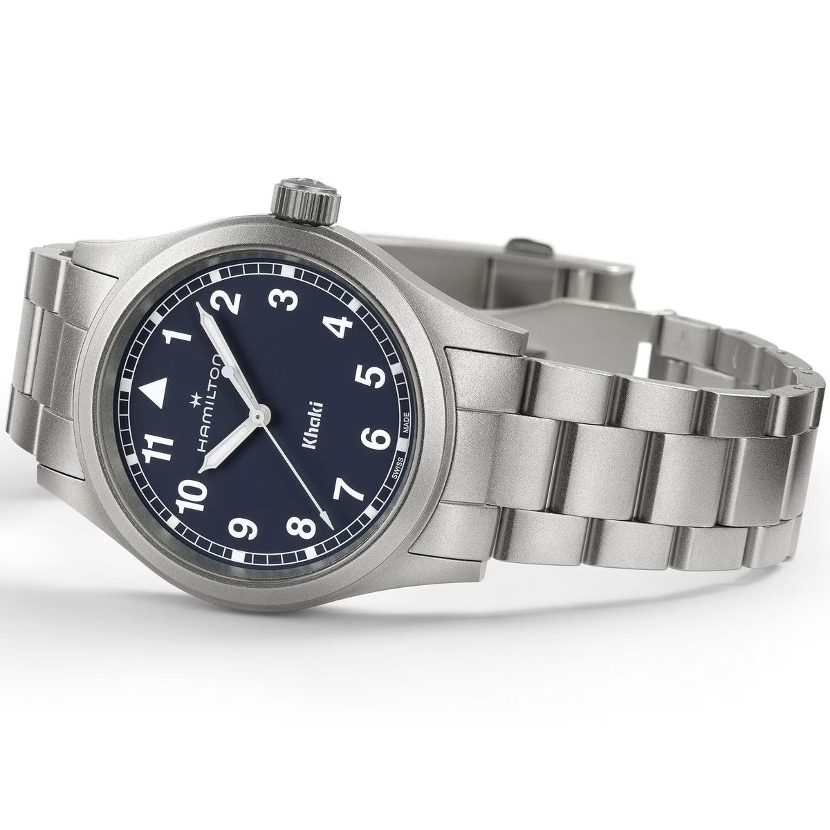 Hamilton Khaki Field 38mm Blue Dial Quartz watch H69401140