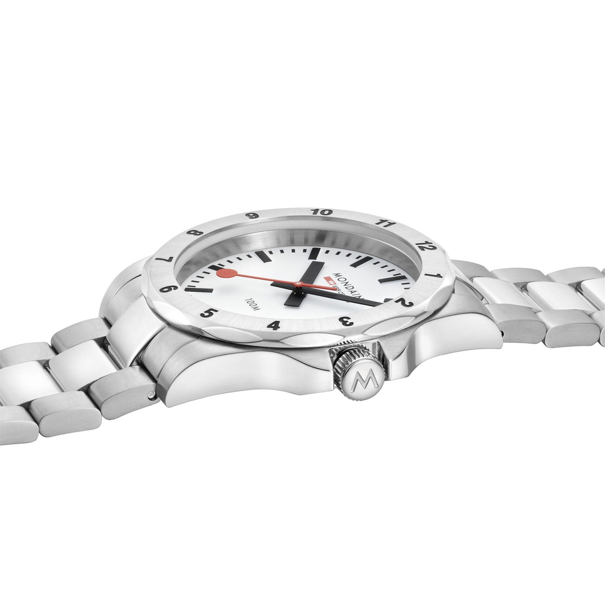 Mondaine Numeri Quartz White Dial Men's Watch MSN.4211B.SK