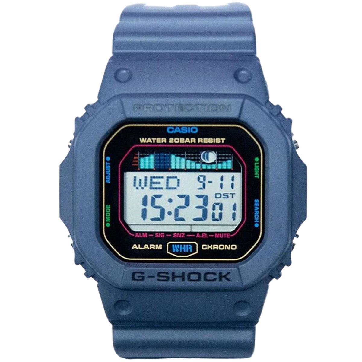 Casio G-Shock GLX-5600 Series G-Lide Digital Resin Strap Unisex Watch GLX-5600WHR24-2ER