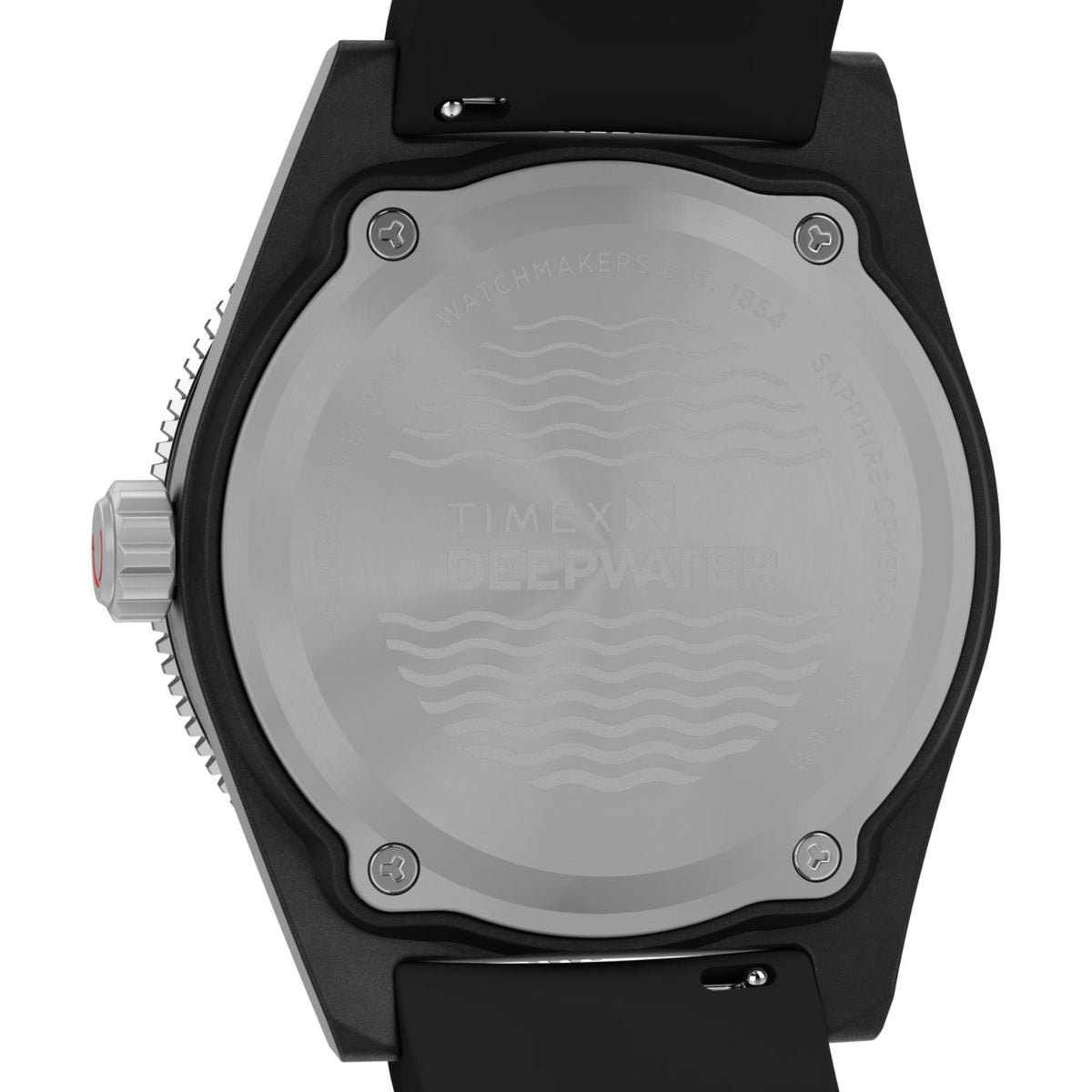 Timex Deep Water Reef Black Dial Men's Watch TW2Y02200