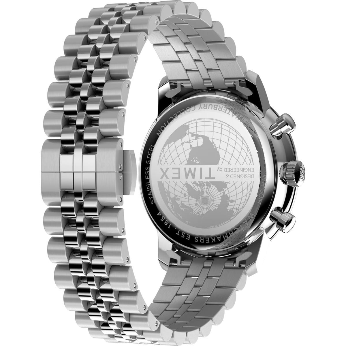 Timex Waterbury Metropolitan Black Dial Men's Watch TW2Y23400