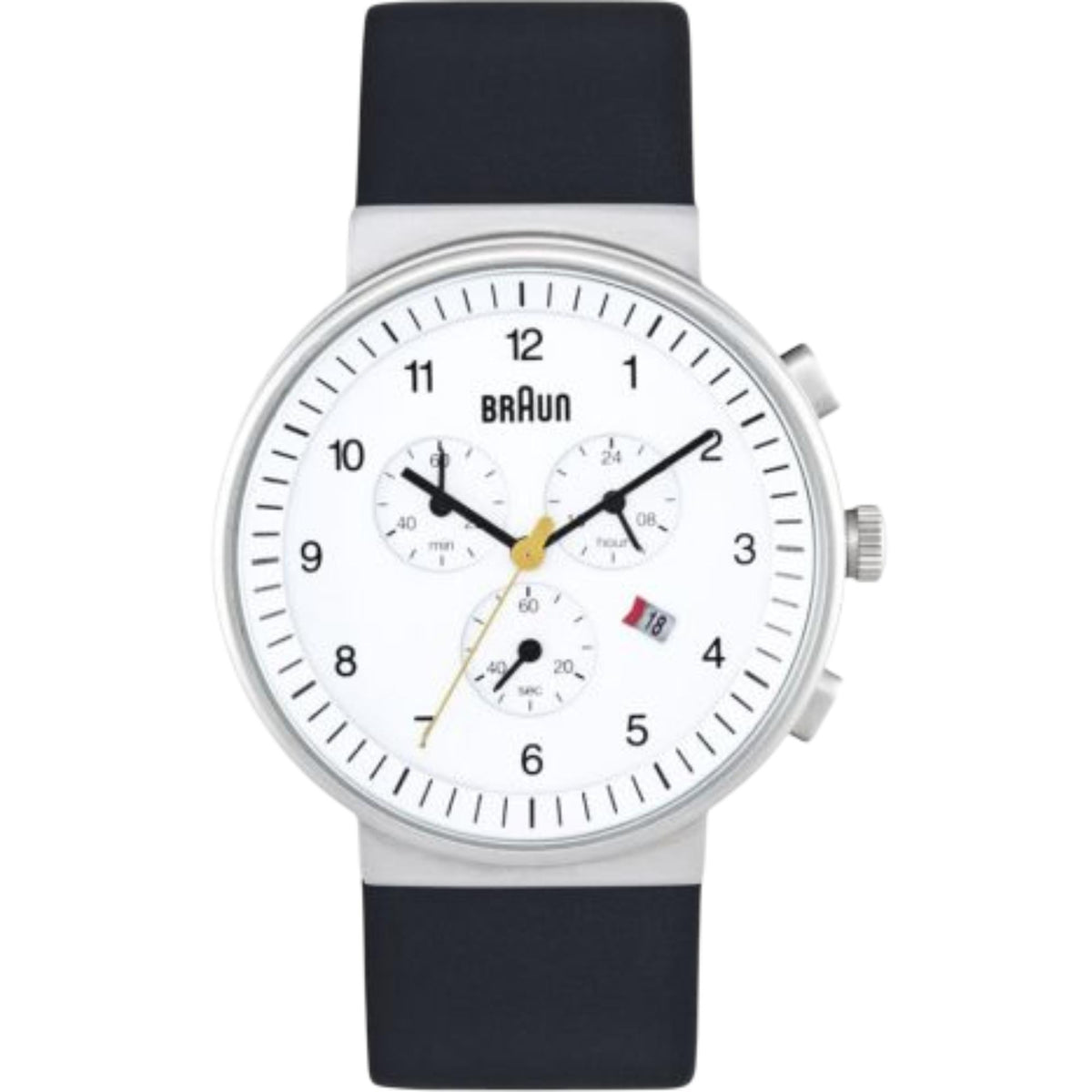 Braun Classic Chronograph Men's Watch BN0035BWHBKG