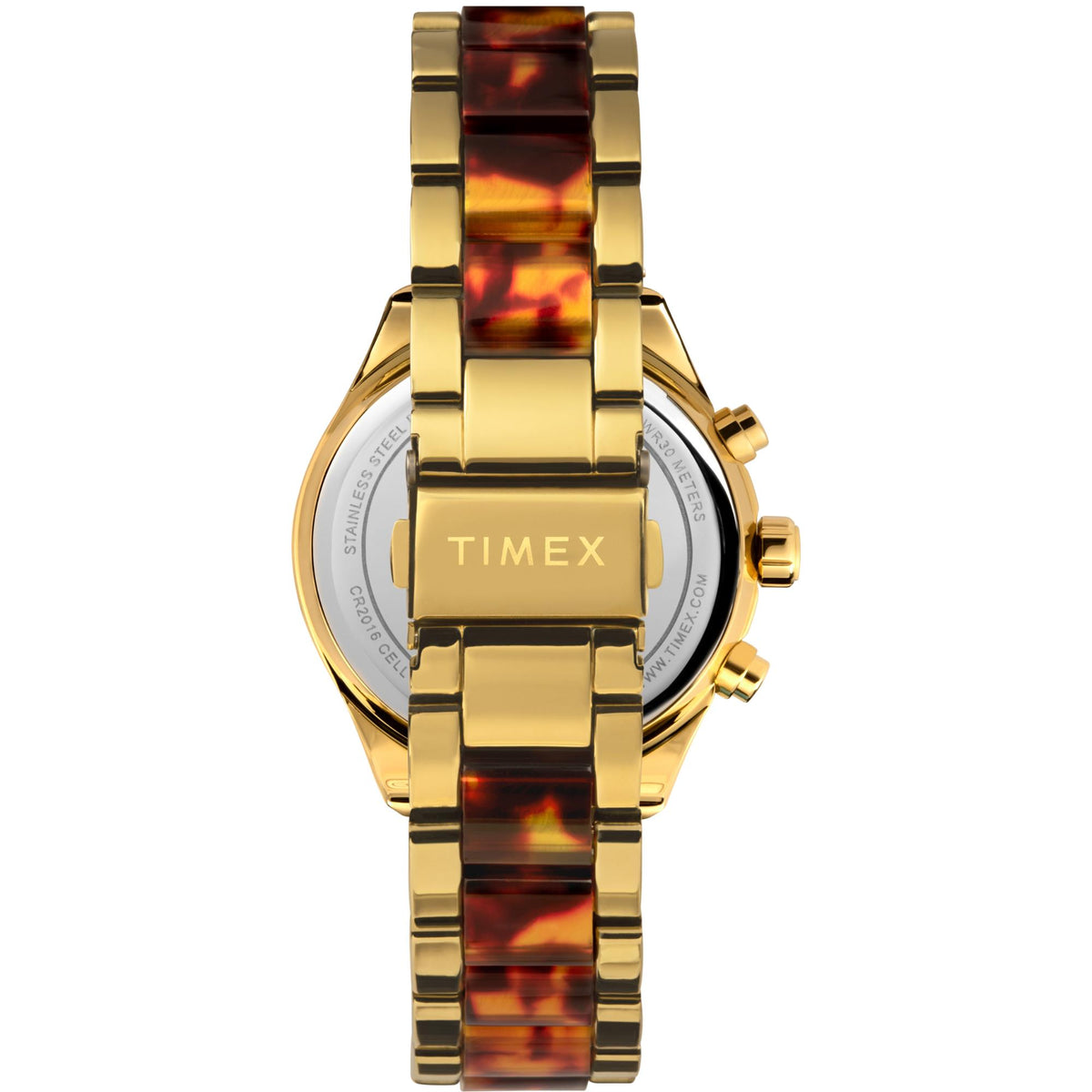 Timex Classic Chronograph Gold Dial Women's Watch TW2V74800