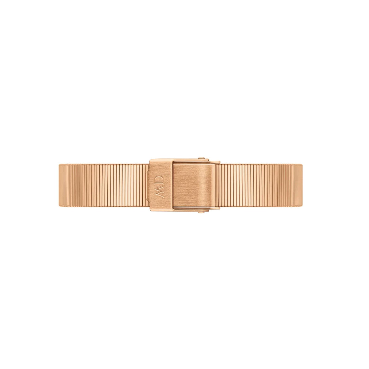 Daniel Wellington Quadro rose-gold tone steel bracelet clasp with engraved center bar