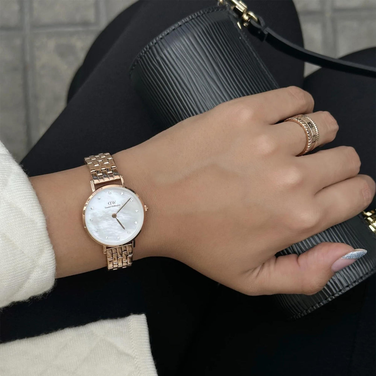 Daniel Wellington Petite White Dial Women's Watch DW00100613
