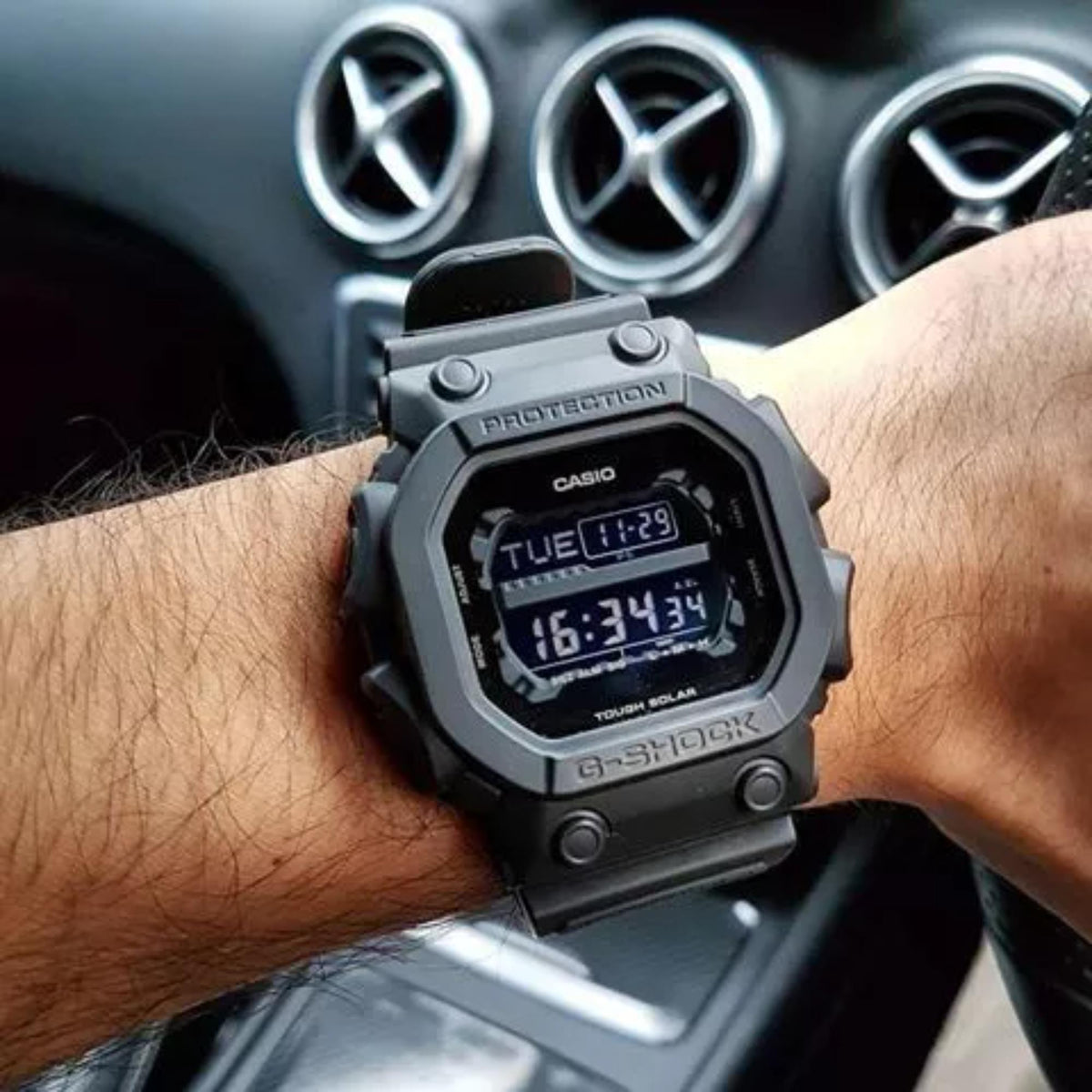 Casio G-Shock Quartz Digital Black Resin Strap Men's Watch GX-56BB-1ER - WatchNation